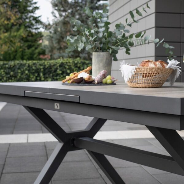 Ausziehtisch deVries® Montana - Keramik oak - 160/210 x 100 cm
