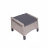Fußhocker deVries® Montana spotty grey