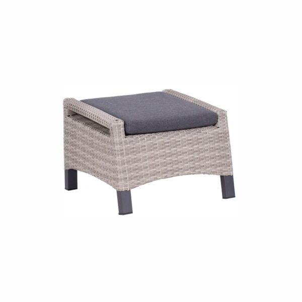 Fußhocker deVries® Montana spotty grey