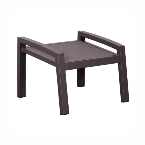 Fußhocker deVries® Montana Aluminium/Textilene – Bild 2