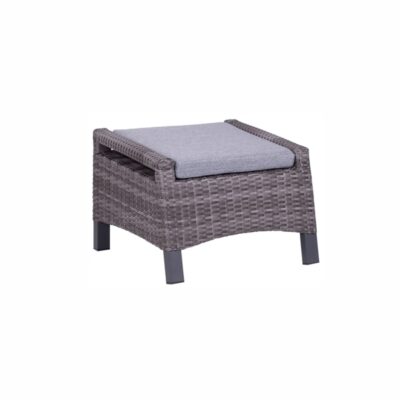 Fußhocker deVries® Montana dark grey