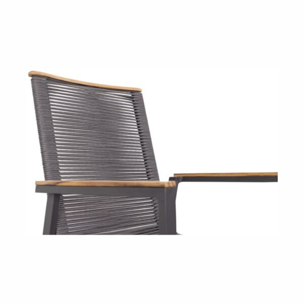 Stapelsessel deVries® Montana Rope anthrazit – Bild 3