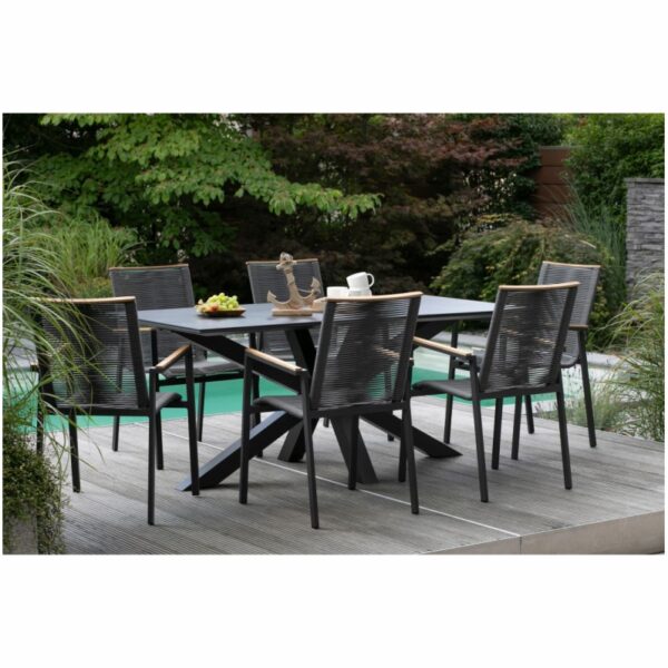 Stapelsessel deVries® Montana Rope anthrazit – Bild 8