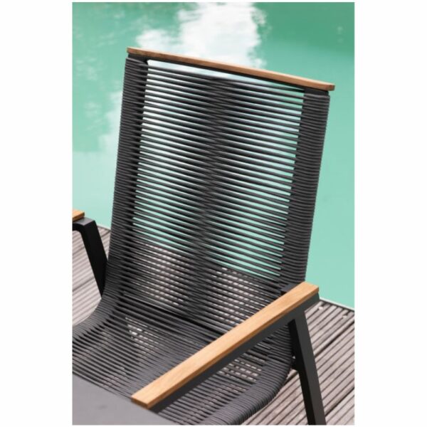 Stapelsessel deVries® Montana Rope anthrazit – Bild 6