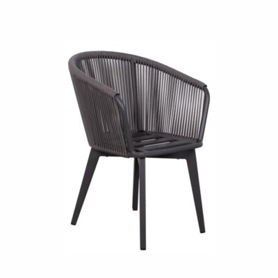 diningsessel-devries-brescia-rope-dark-grey Diningsessel deVries® Brescia - Rope - dark grey