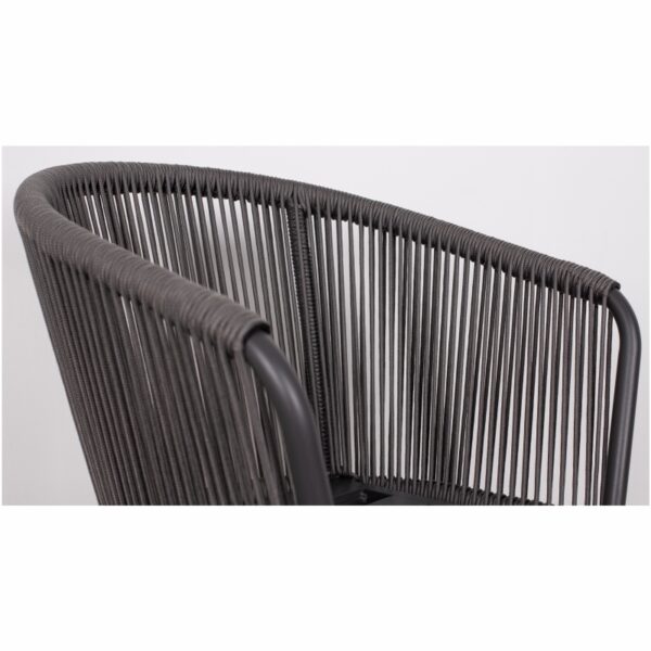Diningsessel deVries® Brescia - Rope - dark grey