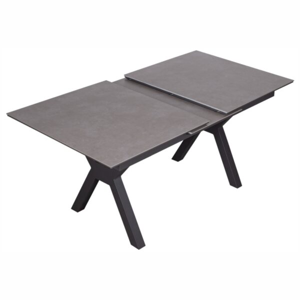40808 Hammond Ausziehtisch 160 210x90cm light grey  3