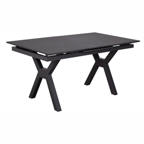 40809 Hammond Ausziehtisch 160 210x90cm dark grey 2