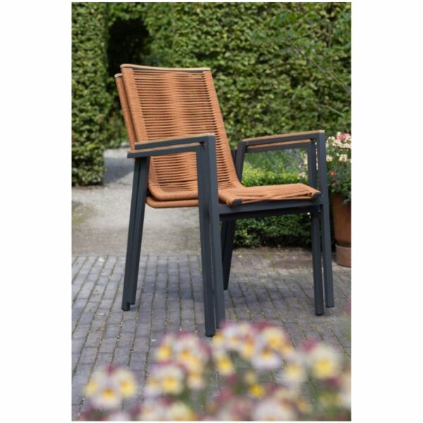 Stapelsessel deVries® Montana Rope terracotta – Bild 7