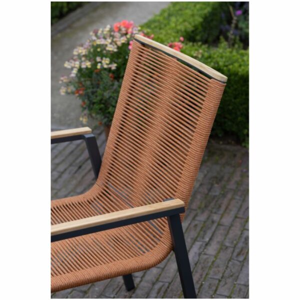 Stapelsessel deVries® Montana Rope terracotta – Bild 5