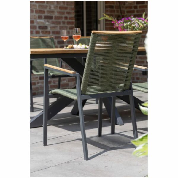 Stapelsessel deVries® Montana Rope grün – Bild 7