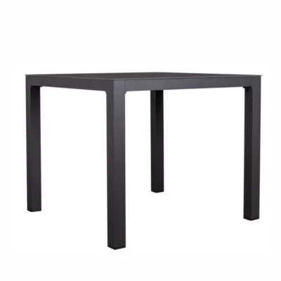 tisch-devries-dakota-dark-grey-90x90cm Tisch deVries Dakota 90x90 cm Dark Grey mit Aluminiumgestell