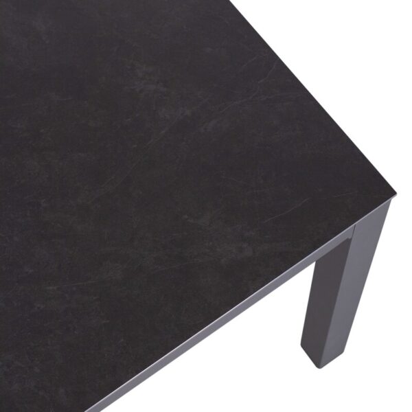 40841 Dakota Tisch 90x90cm dark grey 4