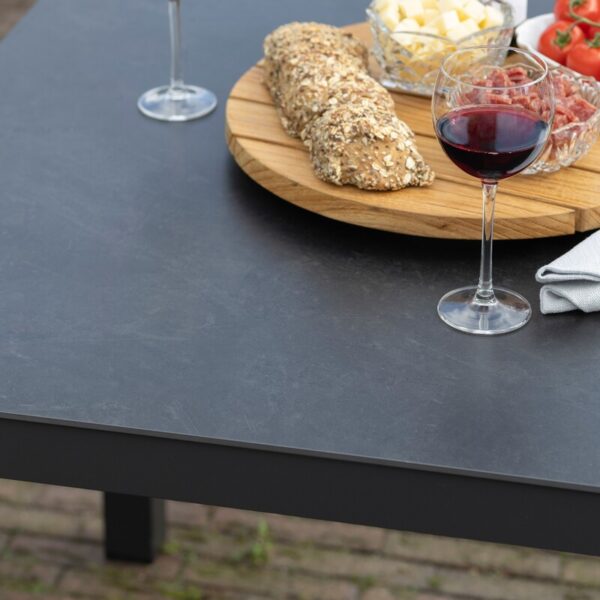 40841 Dakota Tisch 90x90cm dark grey 5