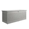 FreizeitBox Biohort® - Quarzgrau Metallic - Größe 200 (201 x 79 x 83 cm)