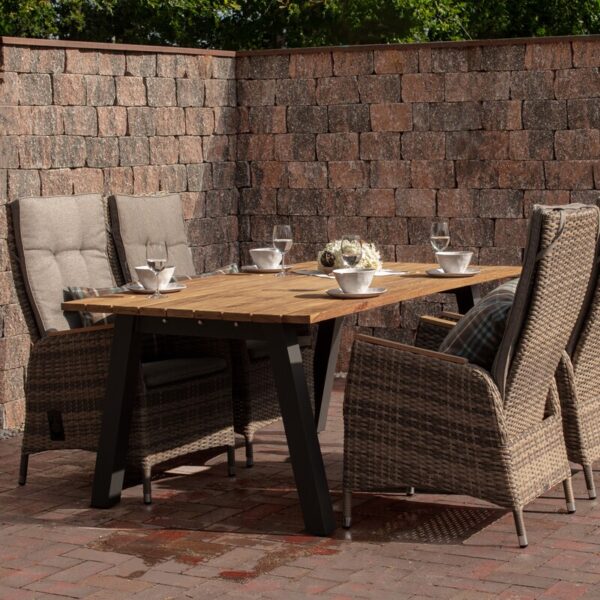 69281C Vermont Tisch Teakholz 180x100cm 3