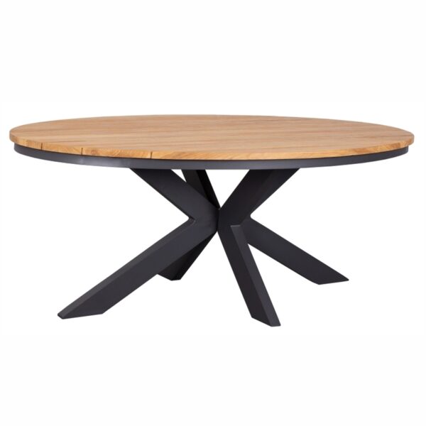 69290C Bellona Tisch oval Teakholz 190x115cm 1