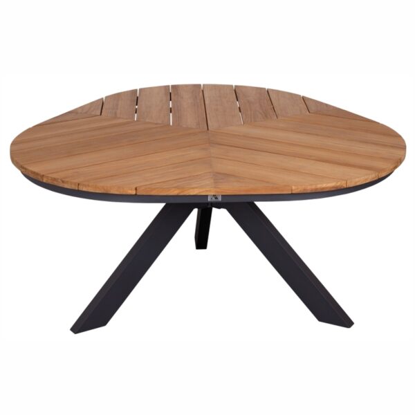 69312C Granville Leaf Tisch dreieckig Teakholz 170x170cm 1