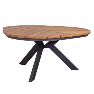Tisch deVries® Granville dreieckig 170x170 cm Teakholz