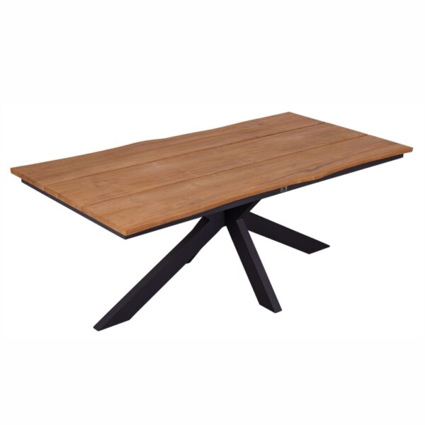 Baumkantentisch deVries® Granville Teakholz 200 x 100 cm