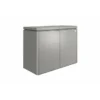 HighBoard Biohort® - Quarzgrau Metallic - Größe 160 (160,5 x 70,5 x 118 cm)