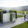 HighBoard Biohort® - Silber Metallic - Größe 160 (160,5 x 70,5 x 118 cm)