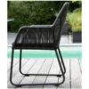 Diningsessel deVries® Adora - PE twisted - light coal