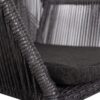Diningsessel deVries® Adora - PE twisted - light coal