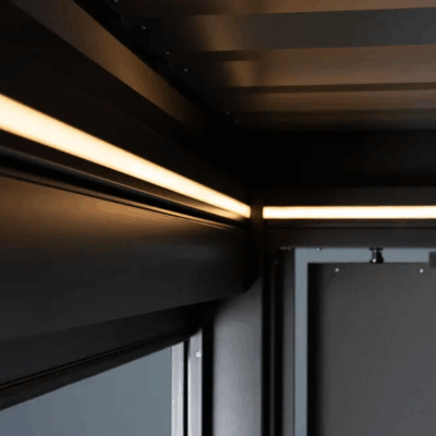 LED-Beleuchtung Pergola Biohort®