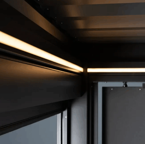 LED-Beleuchtung Pergola Biohort®