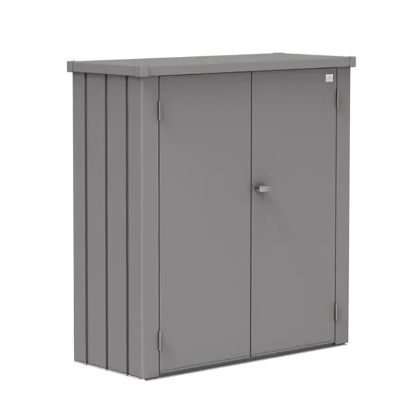 Terrassenschrank Biohort® Romeo - Quarzgrau Metallic