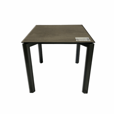 Gartentisch STERN Penta Aluminium anthrazit Silverstar 2.0 Dekor Smoky 80x80 cm