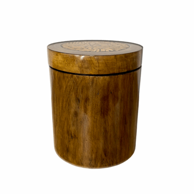 holzbehaelter-3er-set-deckel-bambusintarsie Holzbehälter 3er Set mit Deckel Bambusintarsie