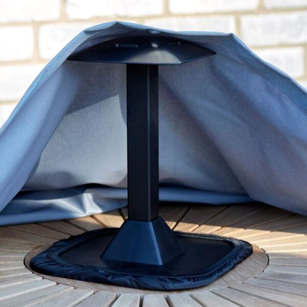 Abstandshalter GWM verstellbar 24-72 cm Gartenmöbel Schwarz
