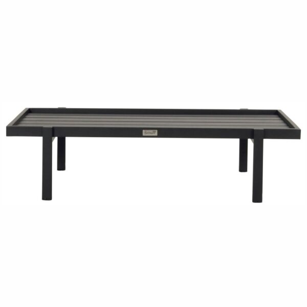 Beistelltisch Hartman Harry Lounge Aluminium schwarz 120x64x29 cm