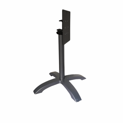 Tischgestell Roma 4 Aluminium silber klappbar
