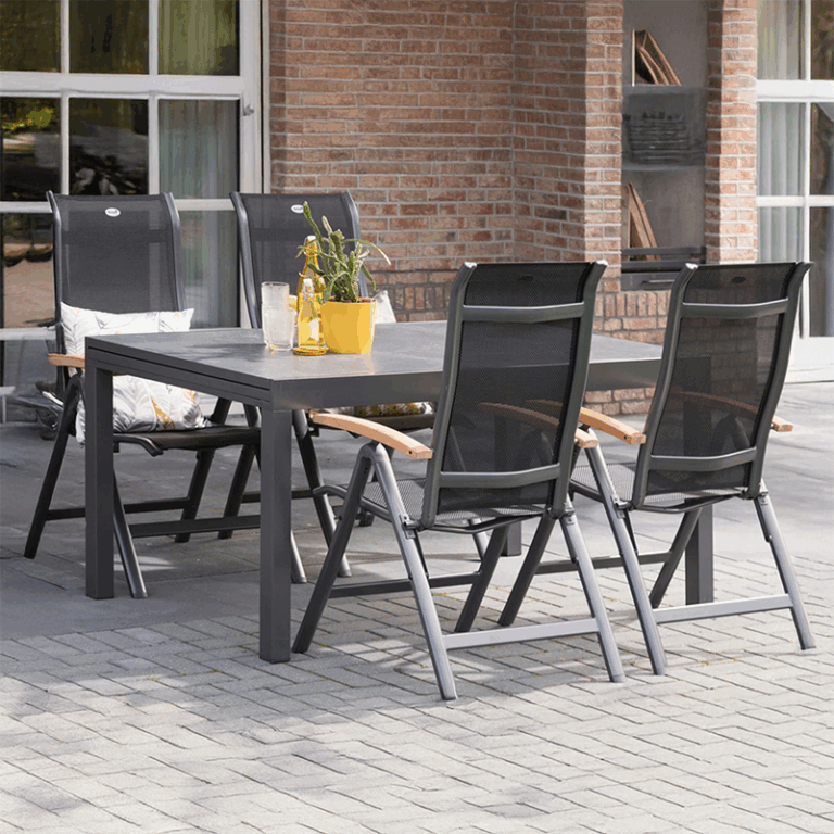 Gartentisch Hartman Tipperary Ausziehtisch 160/260×90 cm