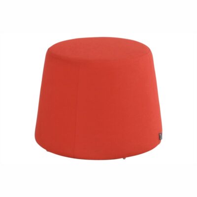 Hocker Hartman Trapez rot Sunbrella Aluminium 55x55x43 cm