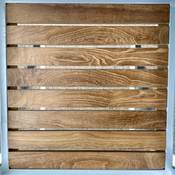 Barsessel Tophine Aluminium Teakholz Outdoor