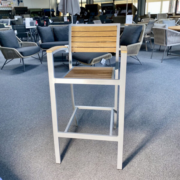 Barsessel Tophine Aluminium Teakholz Outdoor