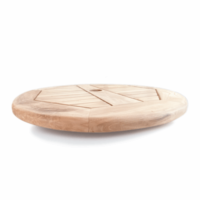 Drehplatte Lazy Susan Teakholz Ø 60 cm
