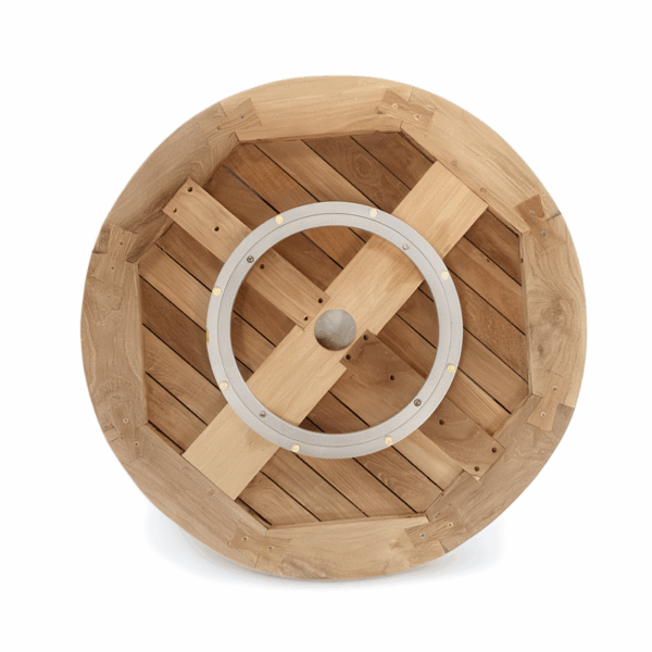 Drehplatte Lazy Susan Teakholz Ø 60 cm