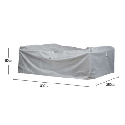 Schutzhülle GWM Premium 2.0 Loungegruppe Rechteckig 300x250x80 cm Lichtgrau
