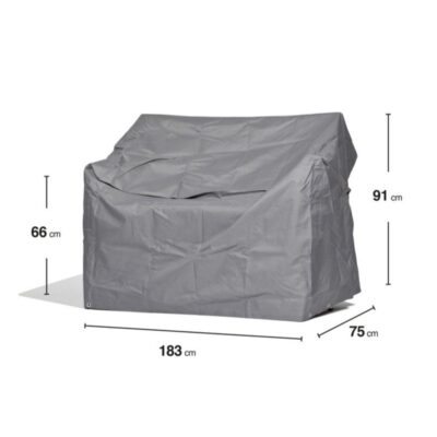 Schutzhülle GWM Premium 2.0 Gartenbank 183x75x66/91 cm Lichtgrau