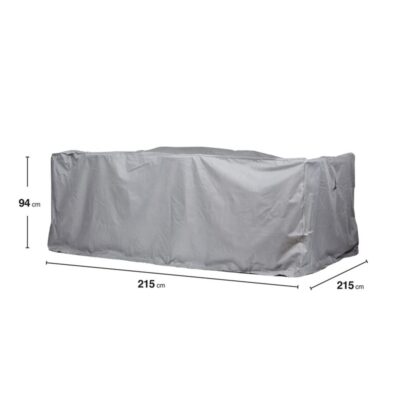 Schutzhülle GWM Sitzgruppe 215x215x94 cm Premium 2.0 Lichtgrau