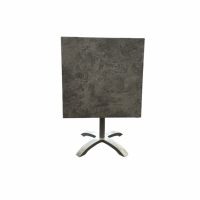 Klapptisch Roma 4 Werzalit COMPACT CARINO HPL 80×80 cm Beton
