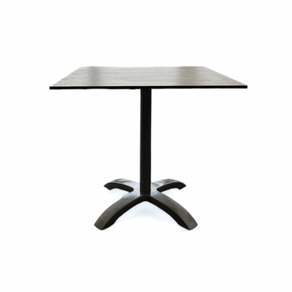 Klapptisch Roma 4 Werzalit COMPACT CARINO HPL 80×80 cm Beton