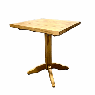 Gartentisch Teakholz Kreuzgestell 70×70 cm