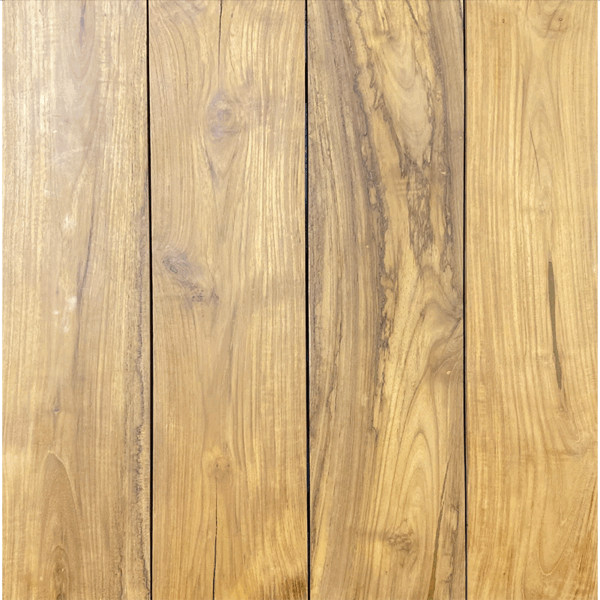 Gartentisch Teakholz Kreuzgestell 70×70 cm