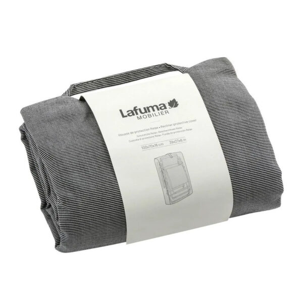 Schutzhülle Lafuma Relaxsessel Grau Anthrazit 100x70x16 cm wasserabweisend UV-beständig
